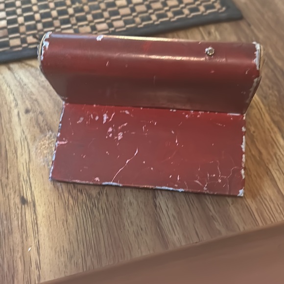 T. Anthony Antique 8-Day Alarm / (Switzerland) Barometer Leather Travel Clock - Picture 4 of 6